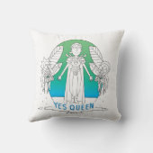 RICKおよびMORTY™ |Yesクイーン クッション (裏面)