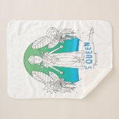 RICKおよびMORTY™ |Yesクイーン シェルパブランケット (正面(横))