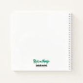 RICKおよびMORTY™ |Yesクイーン ノートブック (裏面)