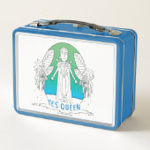 RICKおよびMORTY™ |Yesクイーン メタルランチボックス (裏面)