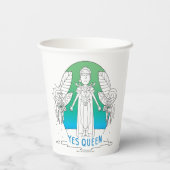 RICKおよびMORTY™ |Yesクイーン 紙コップ (裏面)