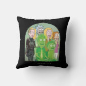 RickとMortyファミリーグラフィック クッション (裏面)