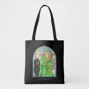RickとMortyファミリーグラフィック トートバッグ