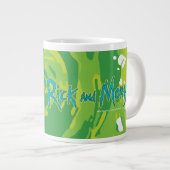 RICKとMORTY™|あれを見て ジャンボコーヒーマグカップ (正面右)