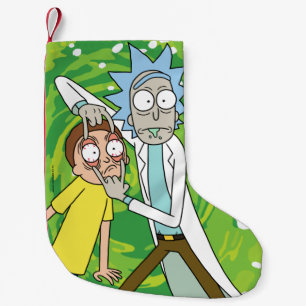 RICKとMORTY™ あれを見て スモールクリスマスストッキング