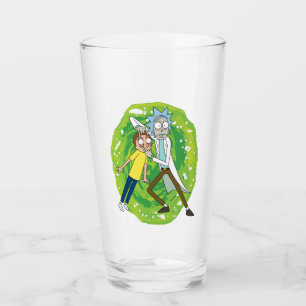 RICKとMORTY™ あれを見て タンブラーグラス