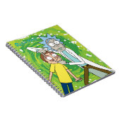 RICKとMORTY™|あれを見て ノートブック (右側)