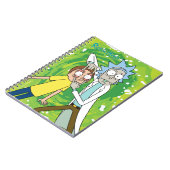 RICKとMORTY™|あれを見て ノートブック (左側)