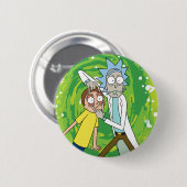 RICKとMORTY™|あれを見て 缶バッジ (正面&裏面)