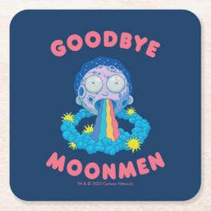 RICKとMORTY™ さよならムーンメン スクエアペーパーコースター