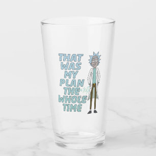 RICKとMORTY™ それが私の計画でした タンブラーグラス