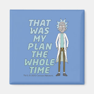 RICKとMORTY™ それが私の計画でした マグネット