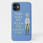 RICKとMORTY™|それが私の計画でした Case-Mate iPhoneケース (裏面)