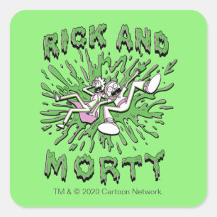 RICKとMORTY™ アシッド·バットに入る スクエアシール