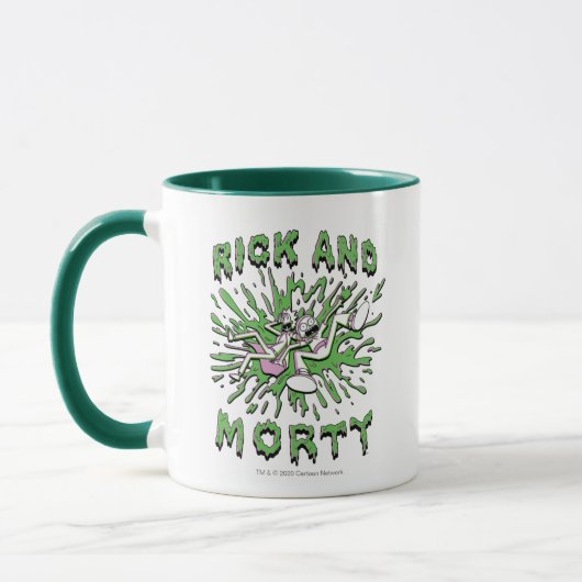 RICKとMORTY™|アシッド·バットに入る マグカップ (左)