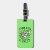 RICKとMORTY™|アシッド·バットに入る ラゲッジタグ (正面縦)