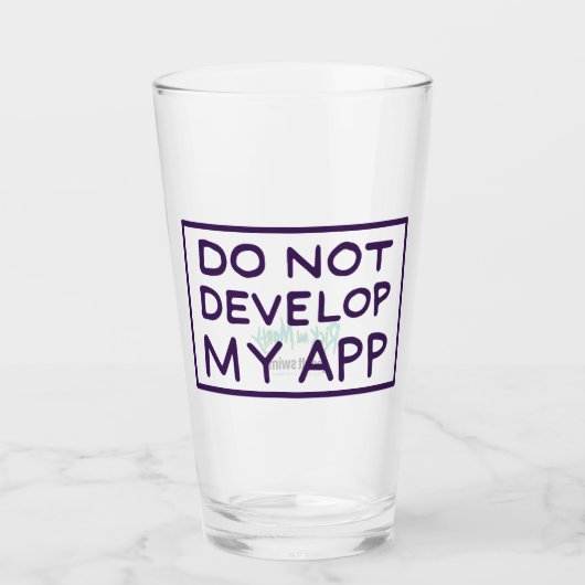 RICKとMORTY™|アプリを開発しない タンブラーグラス (正面)