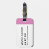 RICKとMORTY™|アプリを開発しない ラゲッジタグ (裏面縦)