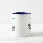 RICKとMORTY™|オフ飛んでいる宇宙船 マグカップ (中央)