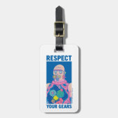 RICKとMORTY™|ギア ラゲッジタグ (正面縦)