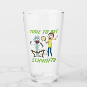 RICKとMORTY™ シュウィフティを手に入れる時間 タンブラーグラス
