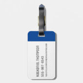 RICKとMORTY™|シュウィフティを手に入れる時間 ラゲッジタグ (裏面縦)