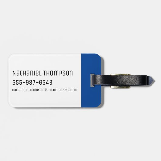 RICKとMORTY™|シュウィフティを手に入れる時間 ラゲッジタグ (裏面横)