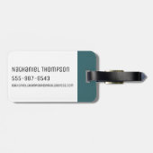 RICKとMORTY™|ソレンヤ-ザピクルマン ラゲッジタグ (裏面横)