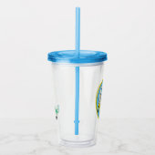 RICKとMORTY™|バナナ·リック·バッジ アクリルタンブラー (右)