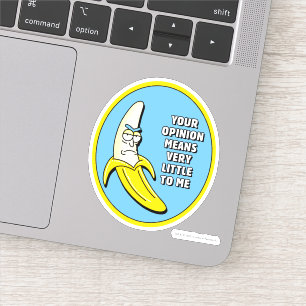 RICKとMORTY™ バナナ·リック·バッジ シール