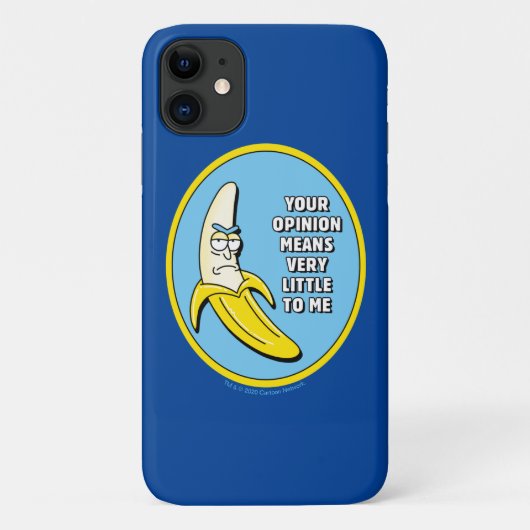 RICKとMORTY™|バナナ·リック·バッジ Case-Mate iPhoneケース (裏面)