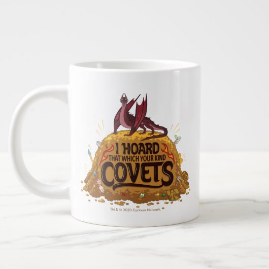 RICKとMORTY™|バルスロモーの貯蔵庫 ジャンボコーヒーマグカップ (左)