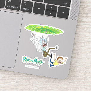 RICKとMORTY™ ポータルから外れる シール