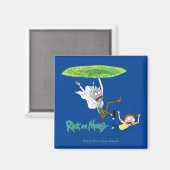 RICKとMORTY™|ポータルから外れる マグネット (正面/裏面)