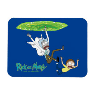 RICKとMORTY™ ポータルから外れる マグネット