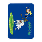 RICKとMORTY™|ポータルから外れる マグネット (縦)