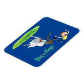 RICKとMORTY™|ポータルから外れる マグネット (左側)