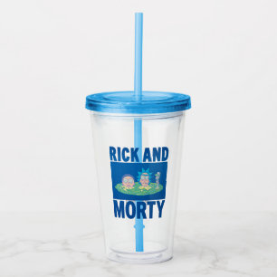 RICKとMORTY™ ポータルを介したピーク アクリルタンブラー