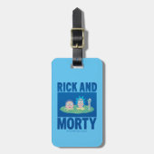 RICKとMORTY™|ポータルを介したピーク ラゲッジタグ (正面縦)