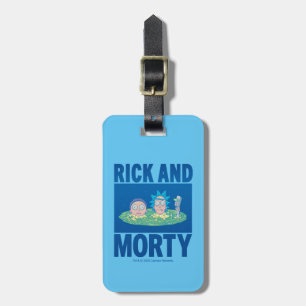 RICKとMORTY™ ポータルを介したピーク ラゲッジタグ