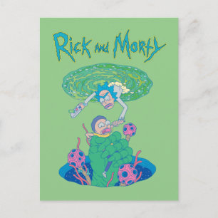 RICKとMORTY™ ポータルレスキュー インビテーションポストカード