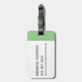 RICKとMORTY™|ポータルレスキュー ラゲッジタグ (裏面縦)