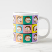 RICKとMORTY™|モーティの気分 ジャンボコーヒーマグカップ (右)