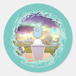 RICKとMORTY™ リックズプライベートプレイス ラウンドシール