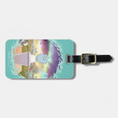 RICKとMORTY™|リックズプライベートプレイス ラゲッジタグ (正面横)