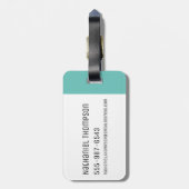 RICKとMORTY™|リックズプライベートプレイス ラゲッジタグ (裏面縦)