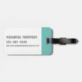 RICKとMORTY™|リックズプライベートプレイス ラゲッジタグ (裏面横)