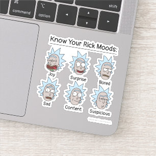 RICKとMORTY™ リック·ムーズ シール