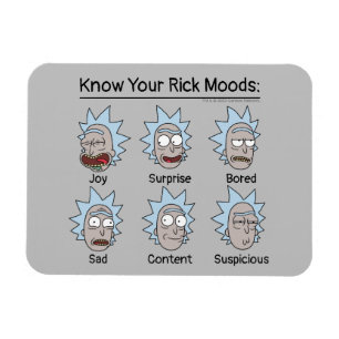 RICKとMORTY™ リック·ムーズ マグネット