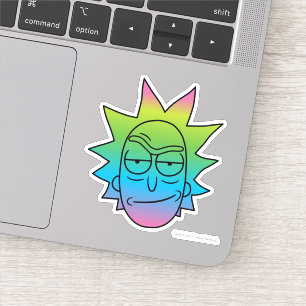 RICKとMORTY™ レインボーリックヘッドパターン シール